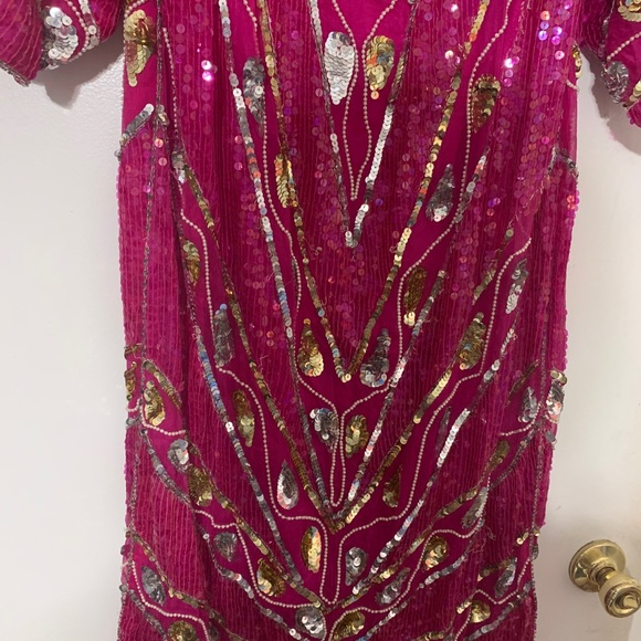 Vintage Sequin Gown by A&A Enterprises - Picture 6 of 16
